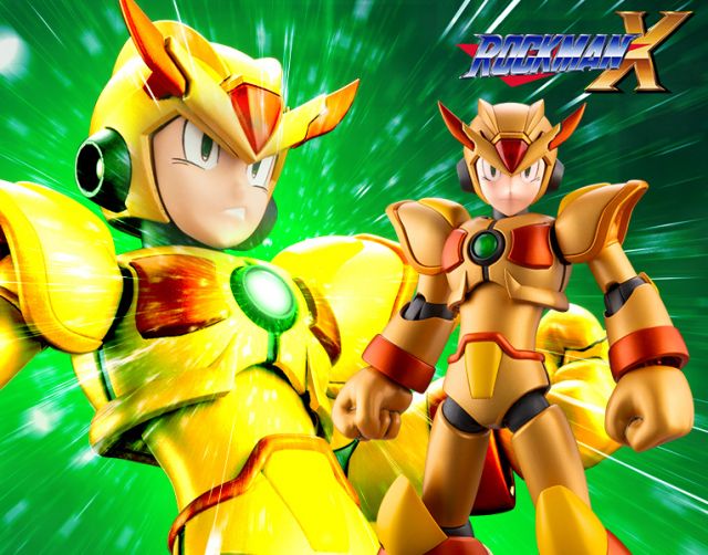 Mega Man X Max Armor Hyperchip Version Plastic Kotobukiya