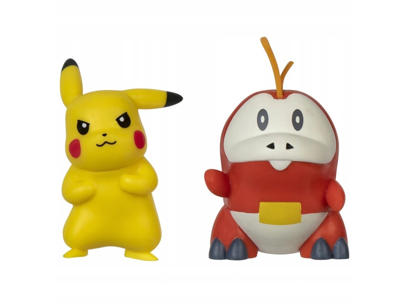 Figura Pokemon Pikachu y Fuecoco Jazwares