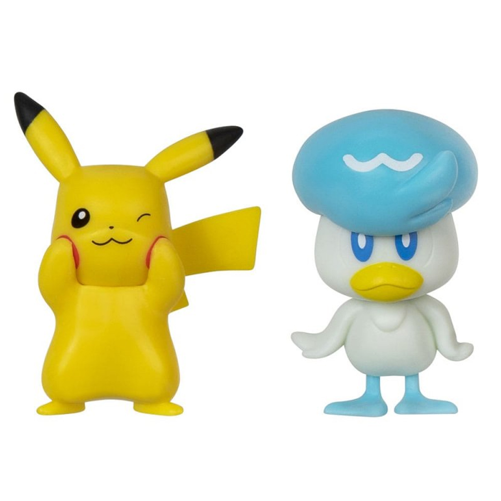 Figura Pokemon Pikachu y Coiffeton Jazwares