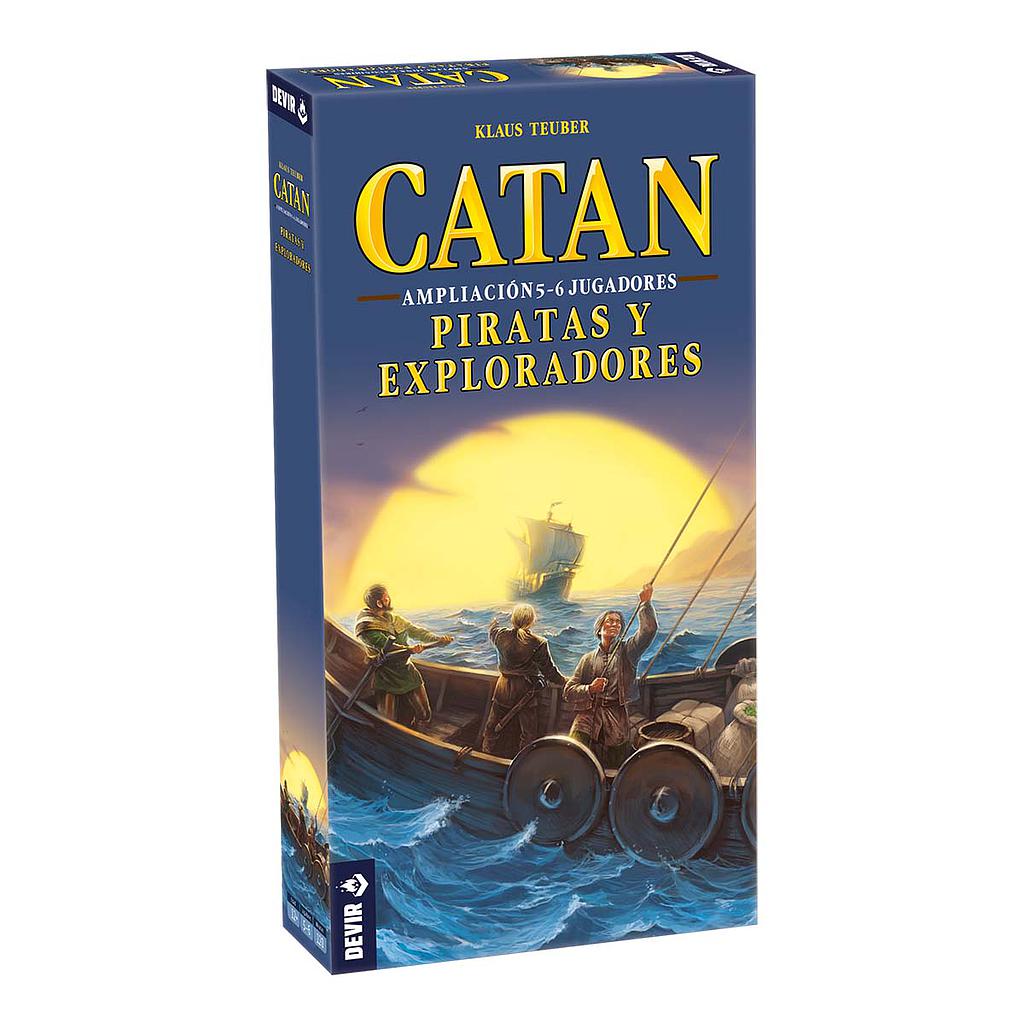 Juego de mesa Catan Piratas y Exploradores Exp 5-6 Jugadores