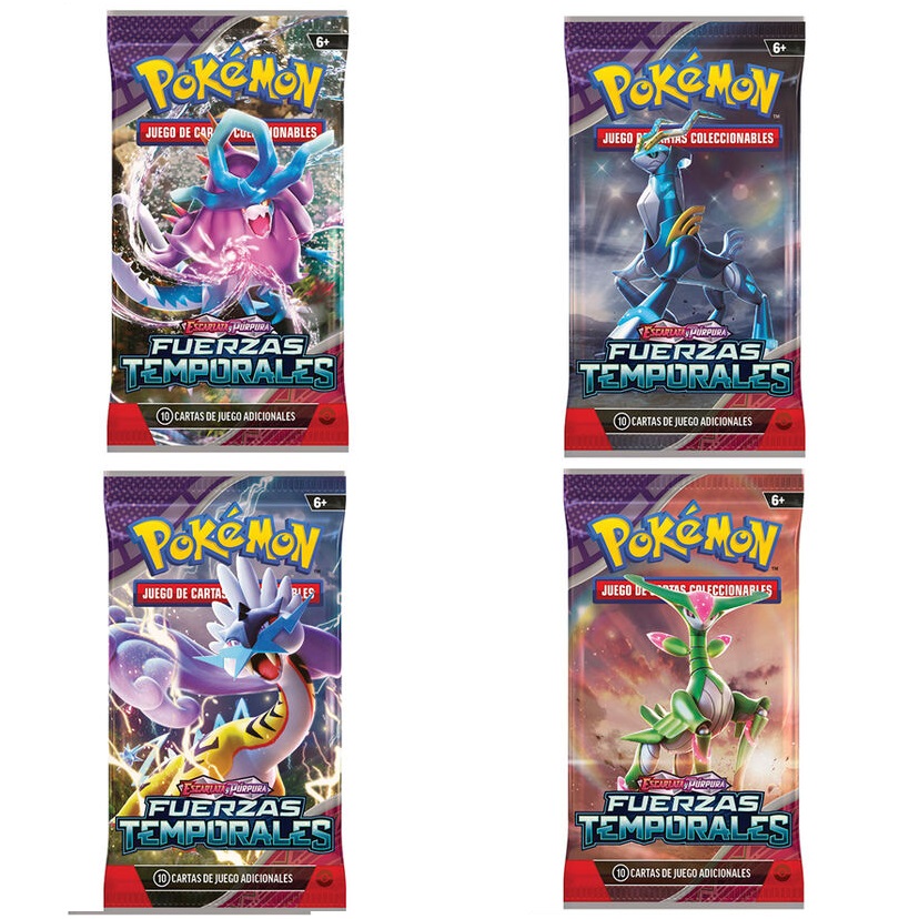 Pokemon TCG Temporal Forces Booster ESP