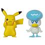 Figura Pokemon Pikachu y Coiffeton Jazwares