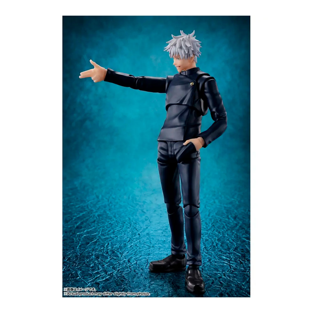 FIGURA SATORU GOJO JUJUTSU KAISEN TECHNICAL HIGH SCHOOL S.H.FIGUARTS TAMASHII NATIONS
