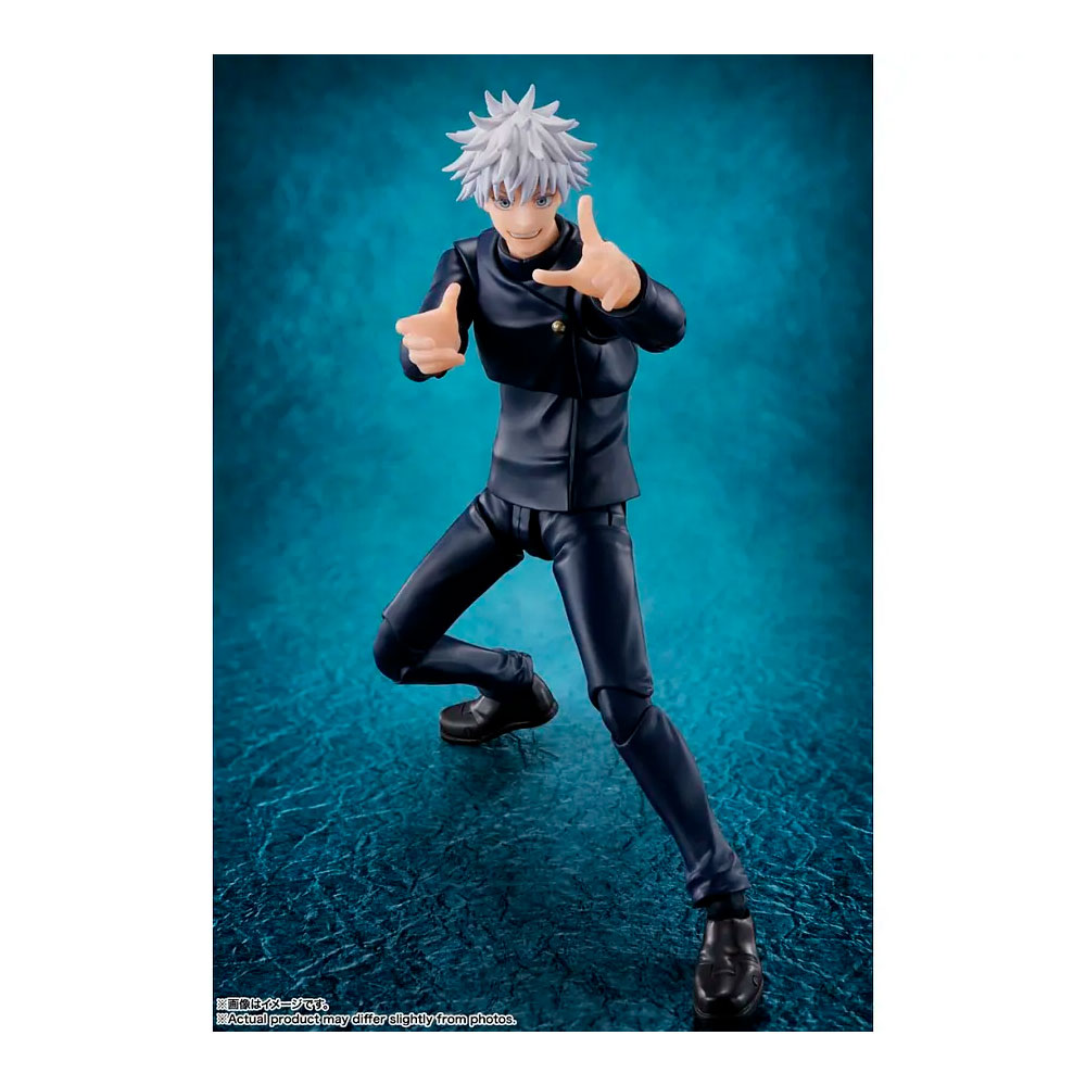 FIGURA SATORU GOJO JUJUTSU KAISEN TECHNICAL HIGH SCHOOL S.H.FIGUARTS TAMASHII NATIONS