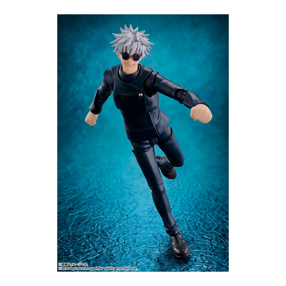 FIGURA SATORU GOJO JUJUTSU KAISEN TECHNICAL HIGH SCHOOL S.H.FIGUARTS TAMASHII NATIONS