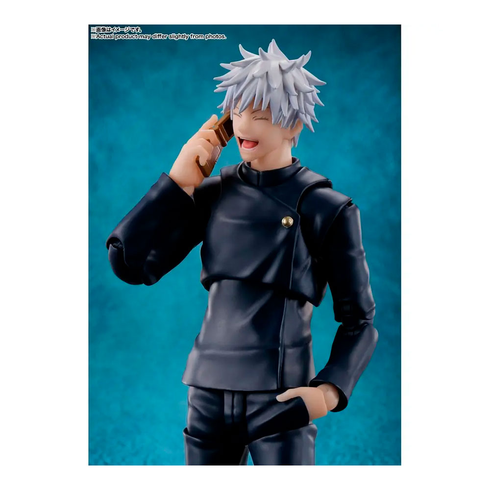 FIGURA SATORU GOJO JUJUTSU KAISEN TECHNICAL HIGH SCHOOL S.H.FIGUARTS TAMASHII NATIONS