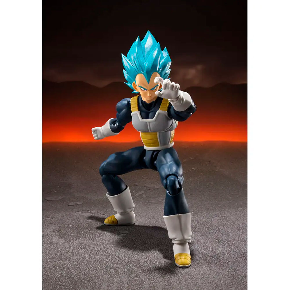 FIGURA DRAGON BALL SUPER SAIYAN GOD VEGETA SUPER 15th ANNIVERSARY VER. S.H.FIGUARTS TAMASHII NATIONS