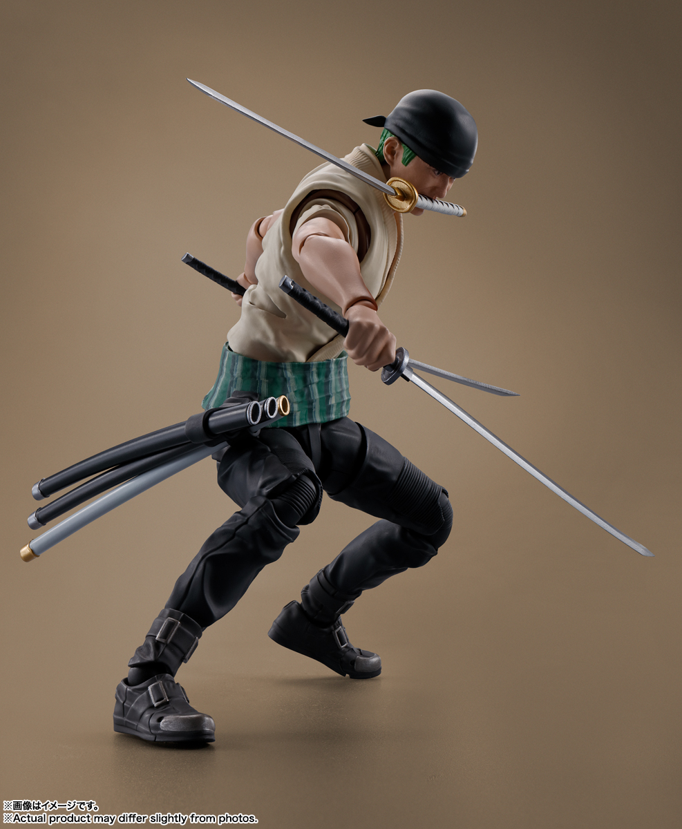 FIGURA A NETFLIX SERIES ONE PIECE RORONOA ZORO S.H.FIGUARTS TAMASHII NATIONS