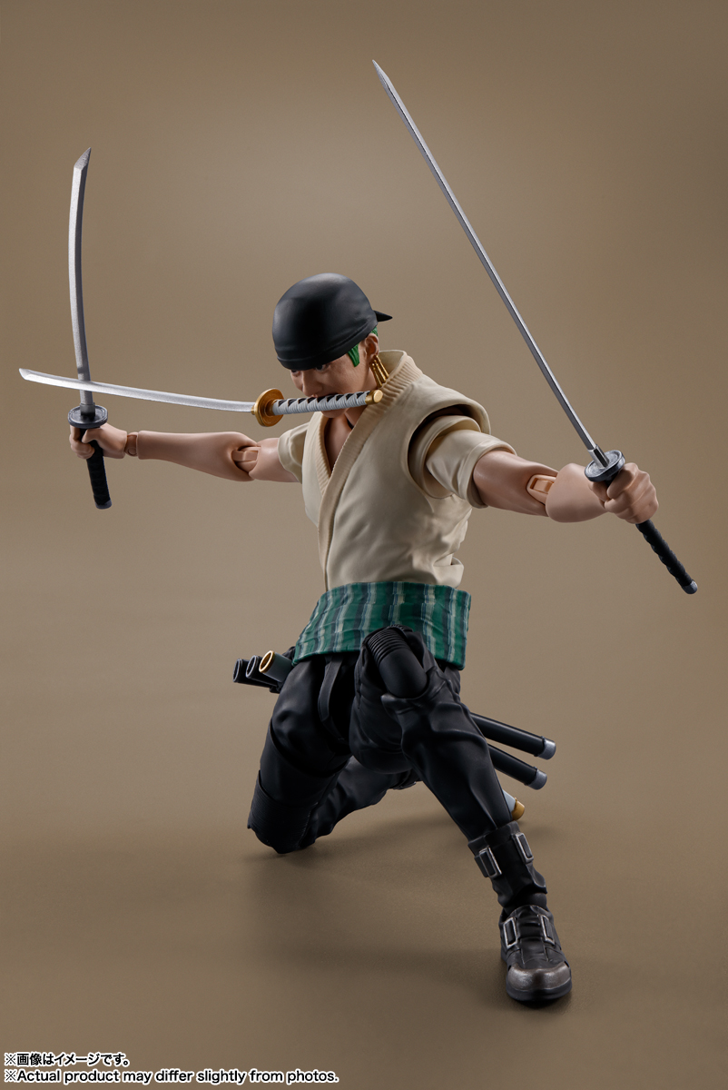 FIGURA A NETFLIX SERIES ONE PIECE RORONOA ZORO S.H.FIGUARTS TAMASHII NATIONS