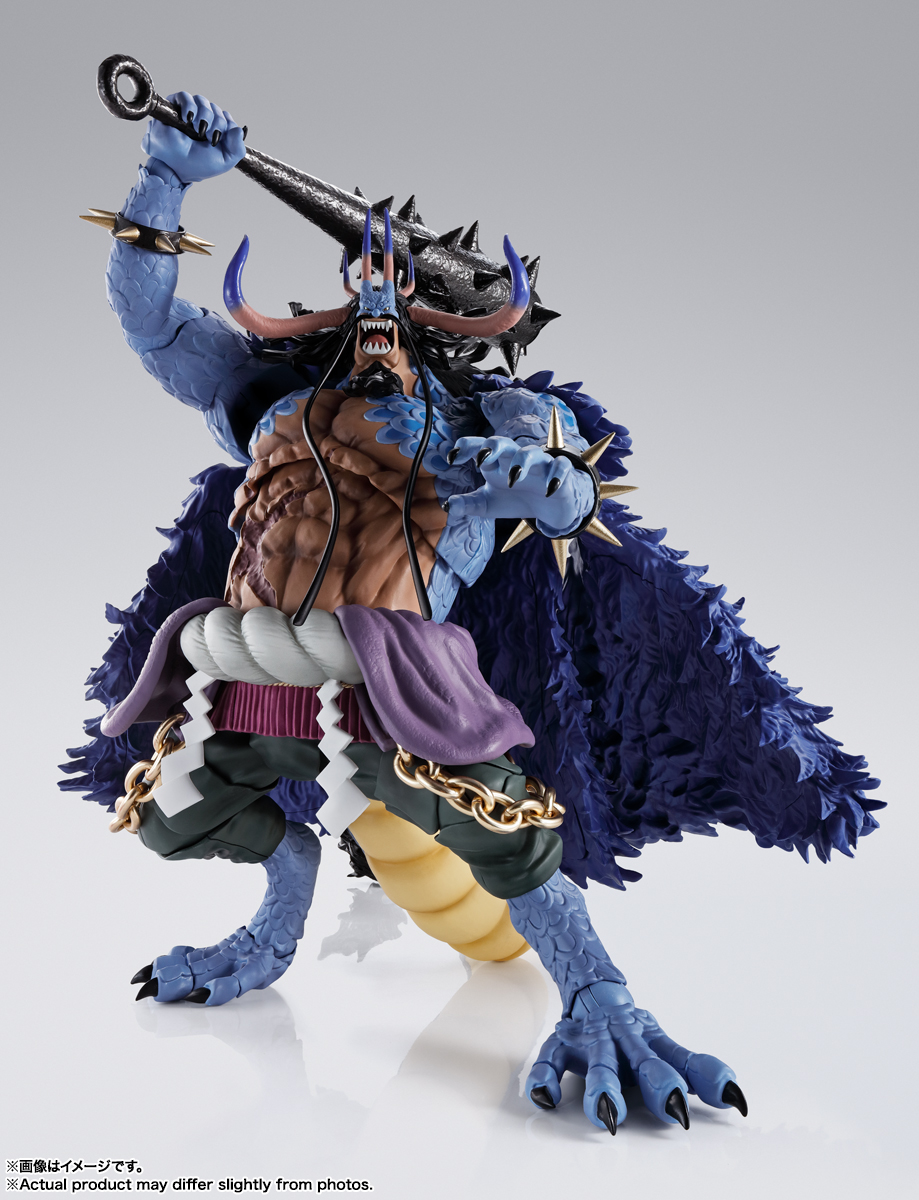 FIGURA ONE PIECE KAIDOU KING OF THE BEASTS MAN-BEAST FORM S.H.FIGUARTS TAMASHII NATIONS