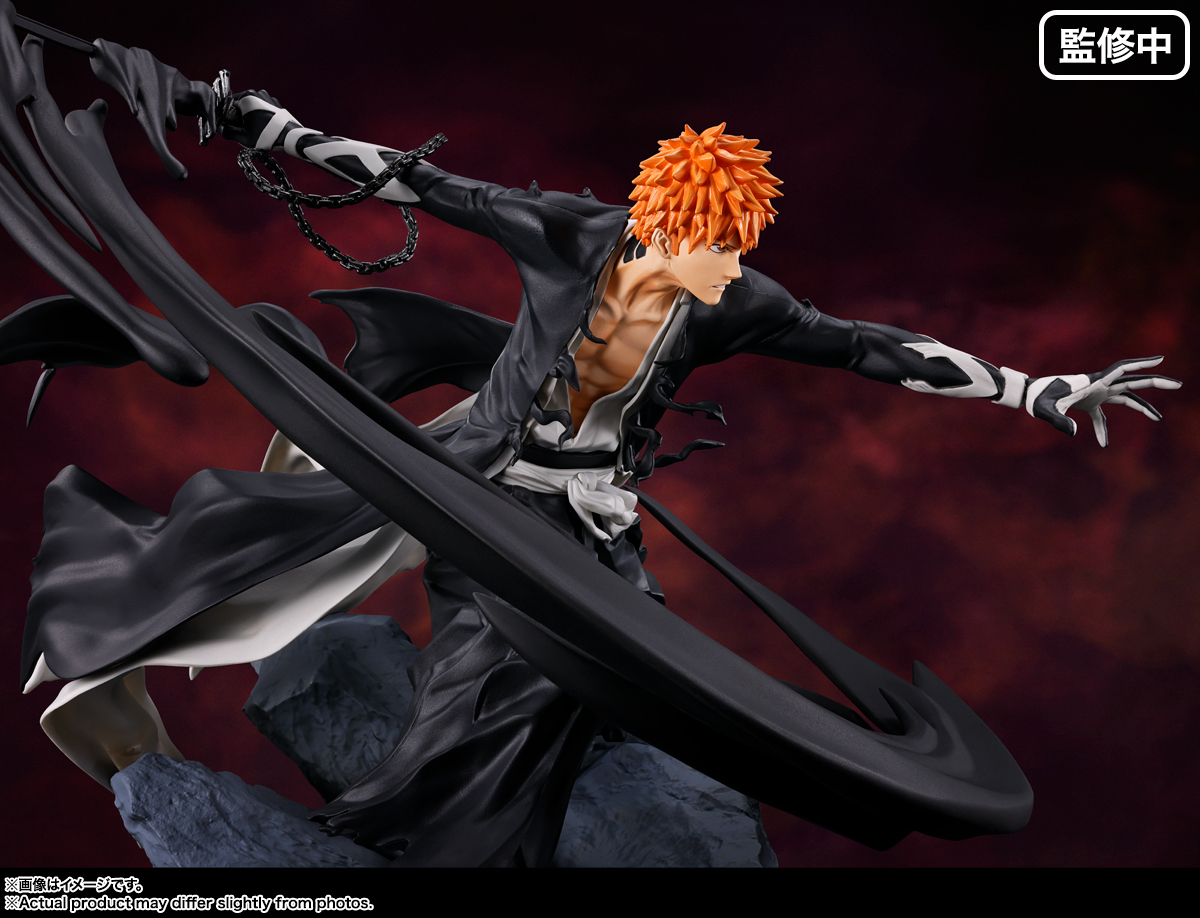 ESTATUA BLEACH THOUSAND YEAR BLOOD WAR ICHIGO KUROSAKI THOUSAND YEAR BLOOD WAR FIGUARTSZERO TAMASHII NATIONS