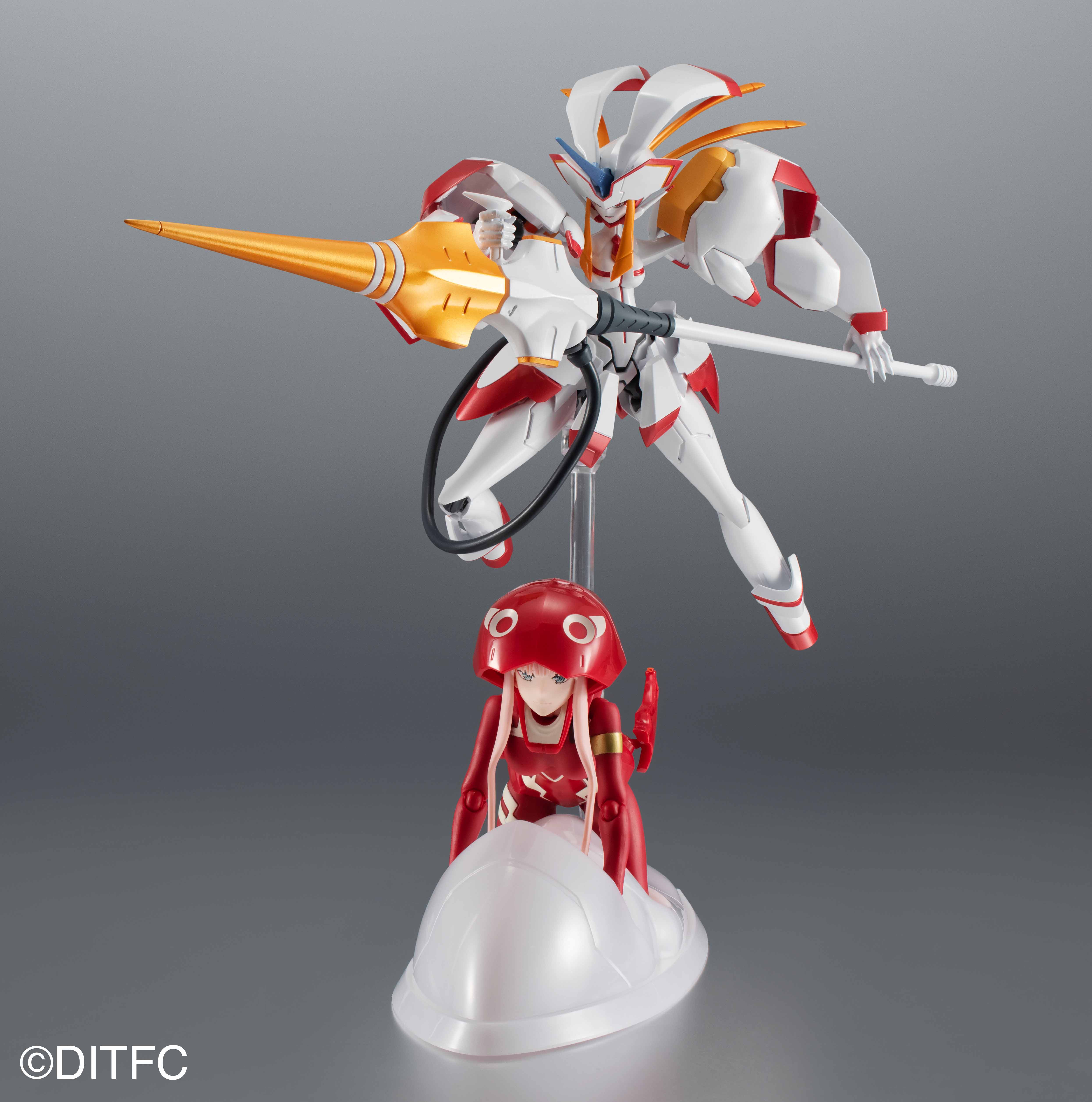 FIGURA DARLING IN THE FRANXX 5th ANNIVERSARY SET S.H.FIGUARTS THE ROBOT SPIRITS TAMASHII NATIONS
