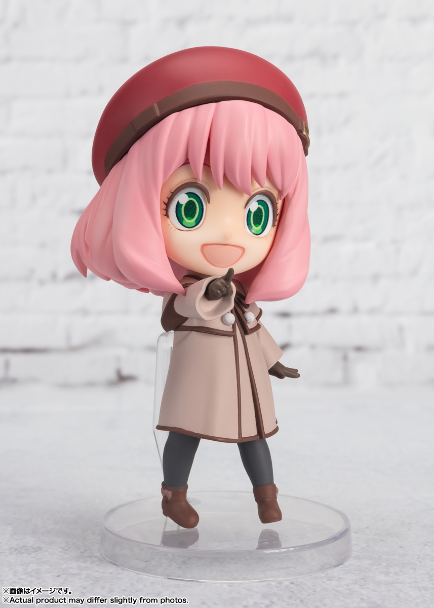 MINI FIGURA FIGUARTS MINI ANYA FORGER CODE WHITE TAMASHII NATIONS