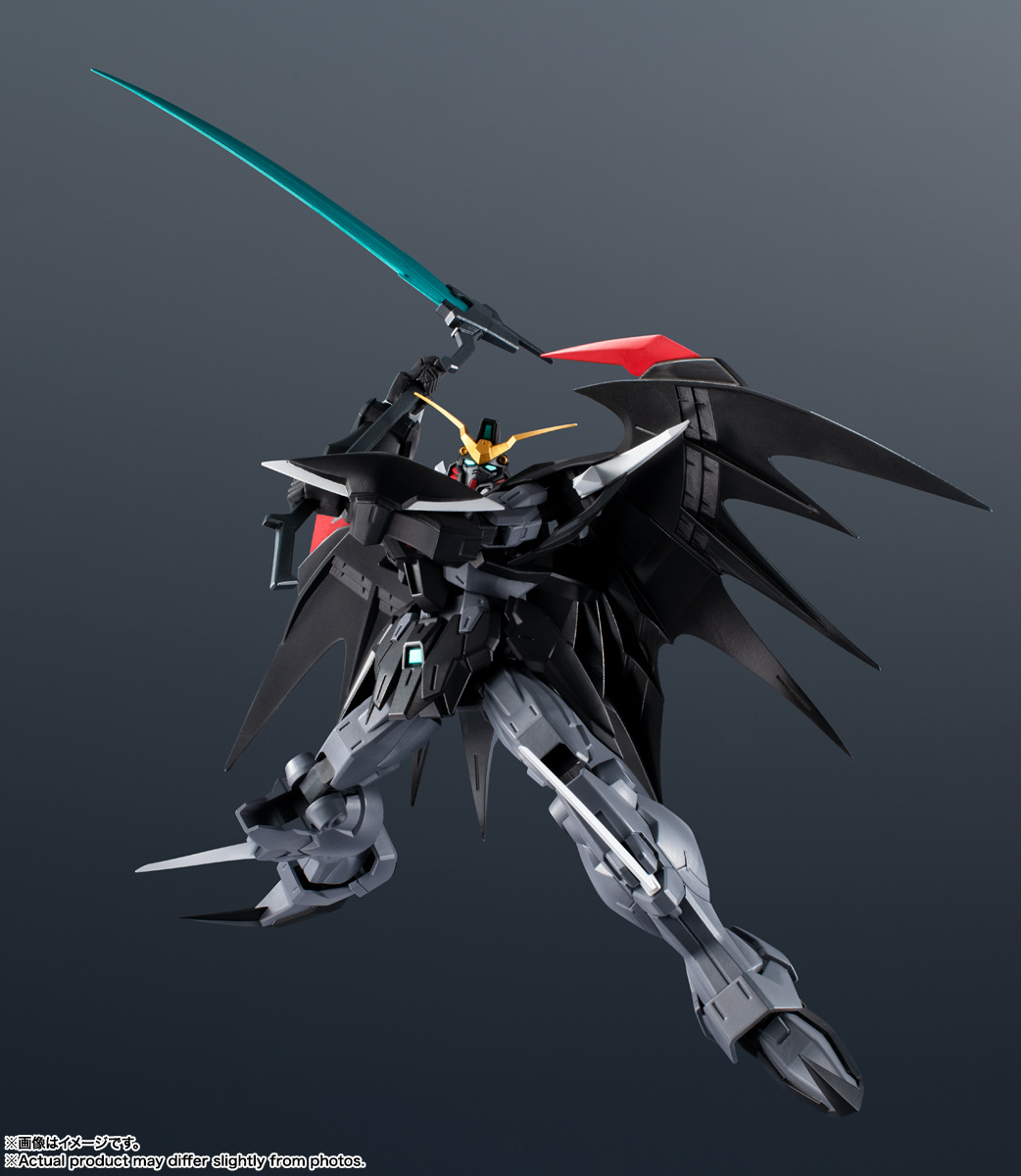 FIGURA ACCION GUNDAM UNIVERSE XXXG-01D2 GUNDAM DEATHSCYTHE HELL(EW) TAMASHII NATIONS