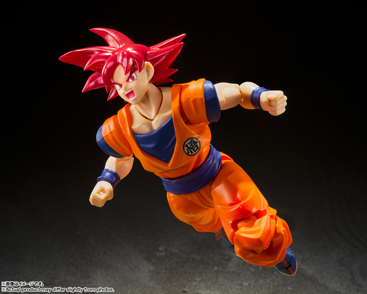 FIGURA ACCION S.H.FIGUARTS SUPER SAIYAN GOD SON GOKU TAMASHII NATIONS