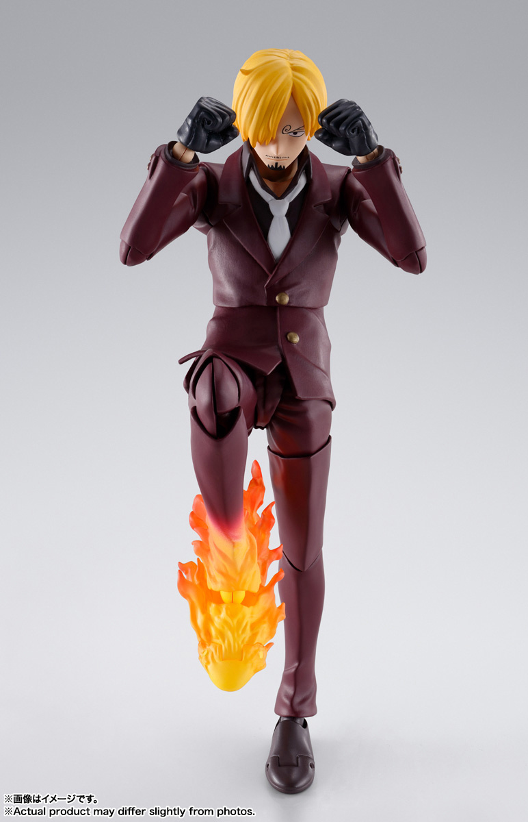 FIGURA ACCION S.H.FIGUARTS SANJI THE RAID ON ONIGASHIMA  TAMASHII NATIONS