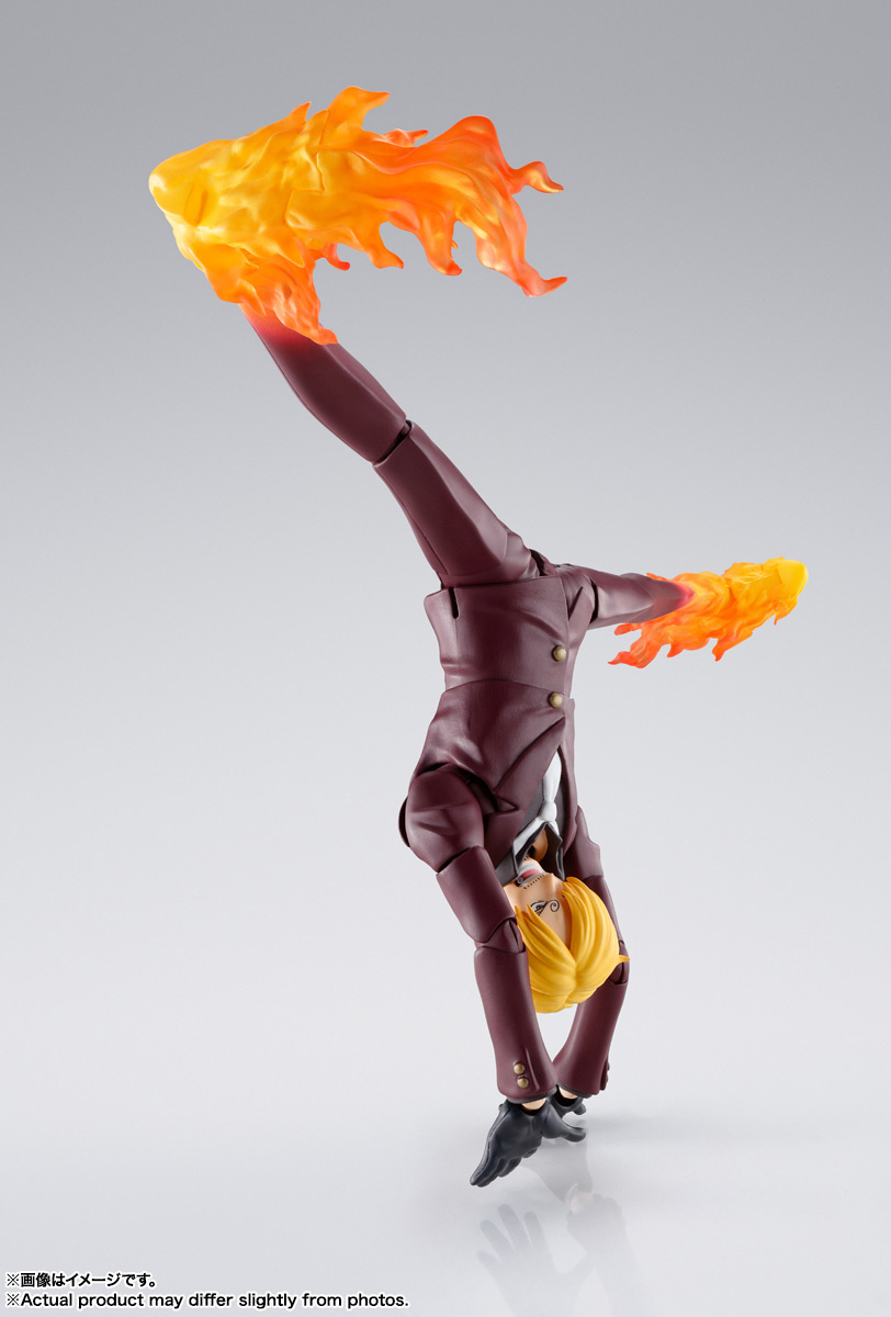 FIGURA ACCION S.H.FIGUARTS SANJI THE RAID ON ONIGASHIMA  TAMASHII NATIONS