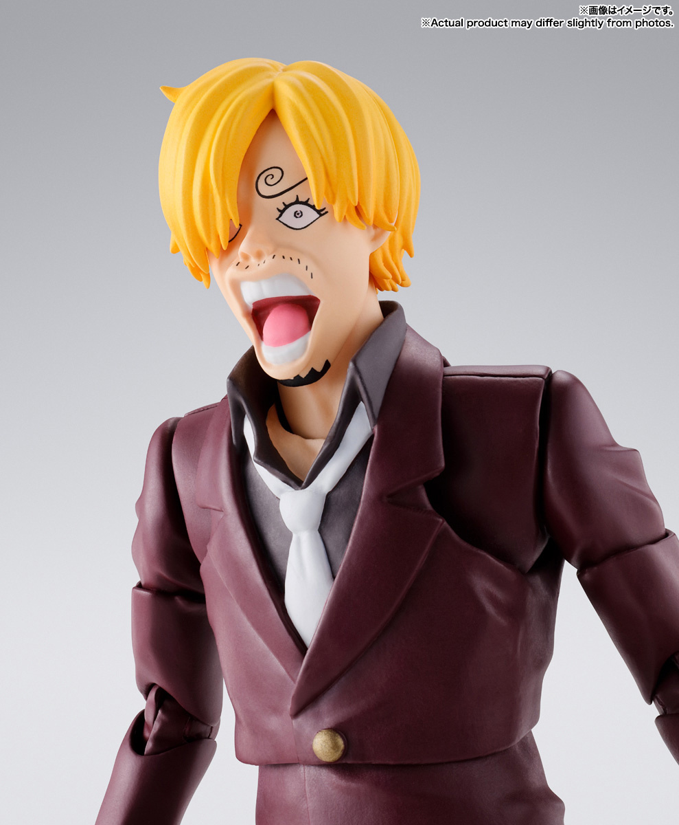 FIGURA ACCION S.H.FIGUARTS SANJI THE RAID ON ONIGASHIMA  TAMASHII NATIONS