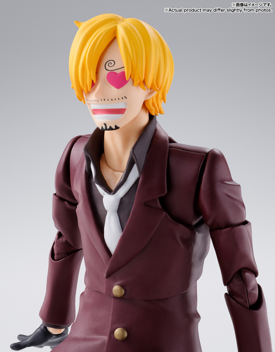 FIGURA ACCION S.H.FIGUARTS SANJI THE RAID ON ONIGASHIMA  TAMASHII NATIONS