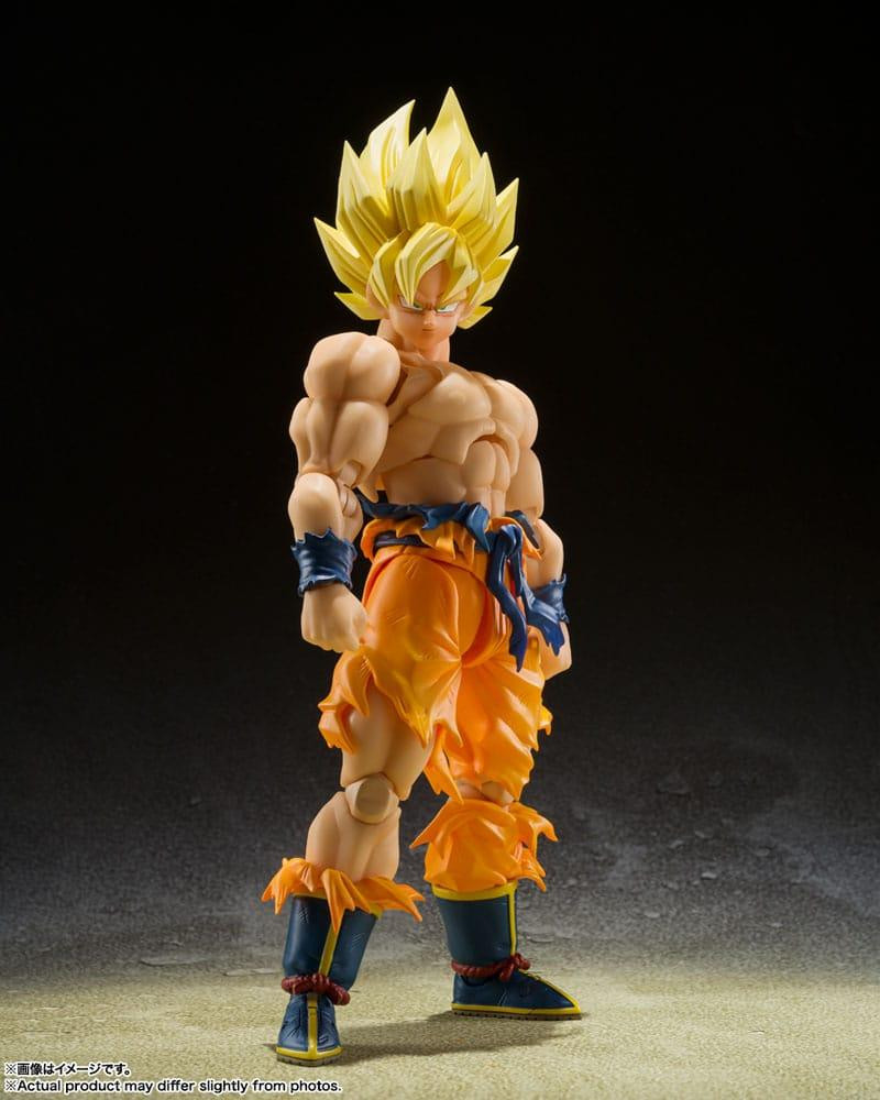 FIGURA S.H.FIGUARTS DRAGON BALL Z SUPER SAIYAN SON GOKU LEGENDARY SUPER SAIYAN TAMASHII NATIONS