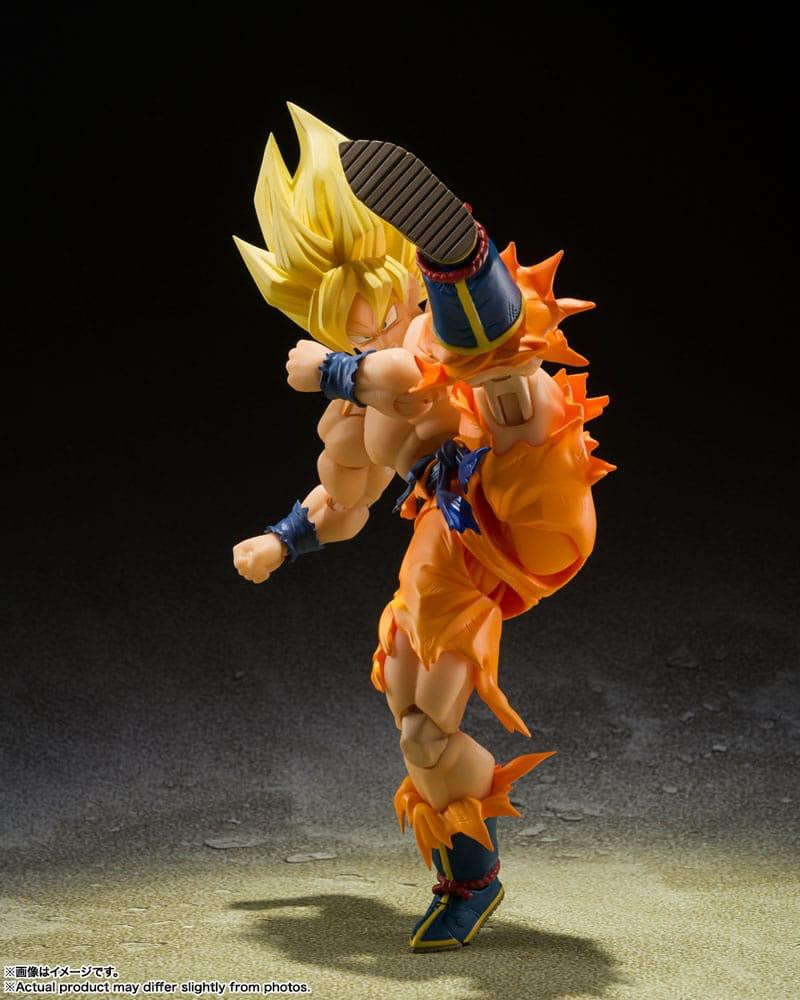 FIGURA S.H.FIGUARTS DRAGON BALL Z SUPER SAIYAN SON GOKU LEGENDARY SUPER SAIYAN TAMASHII NATIONS