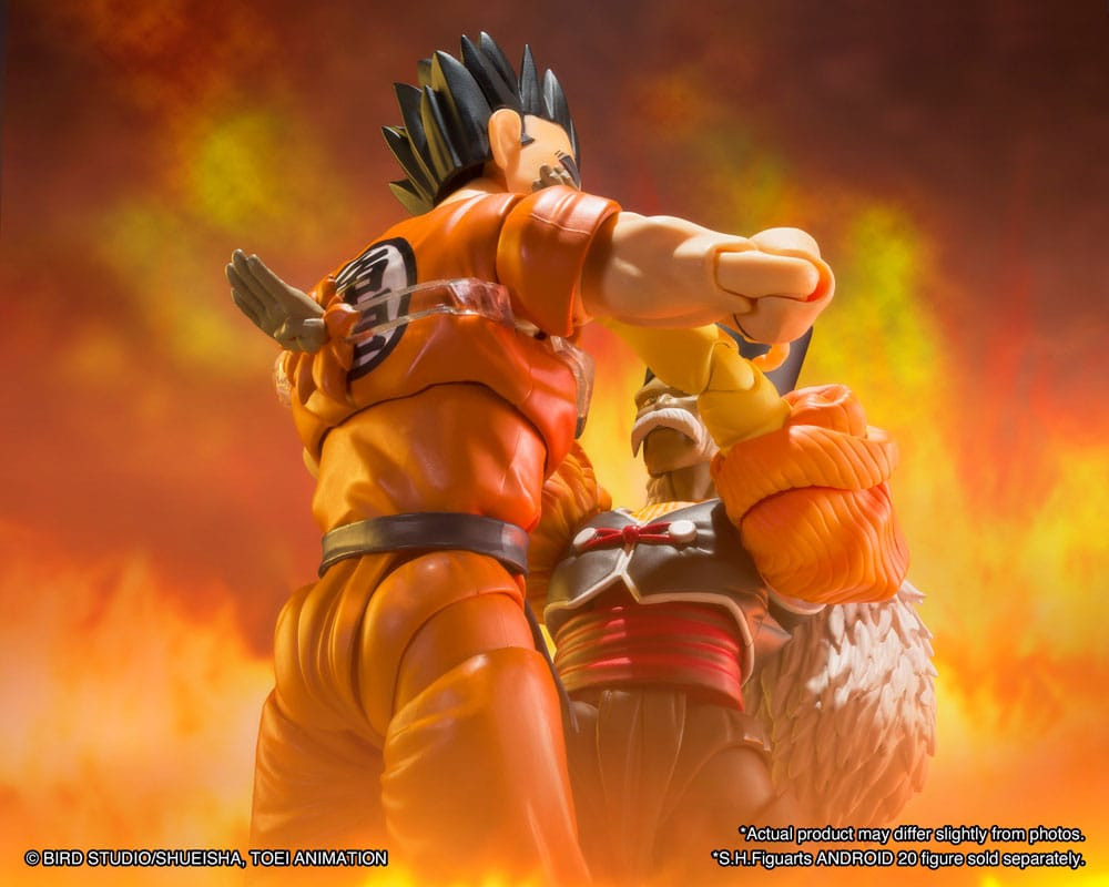 FIGURA S.H.FIGUARTS DRAGON BALL Z YAMCHA EARTHS FOREMOST FIGHTER TAMASHII NATIONS