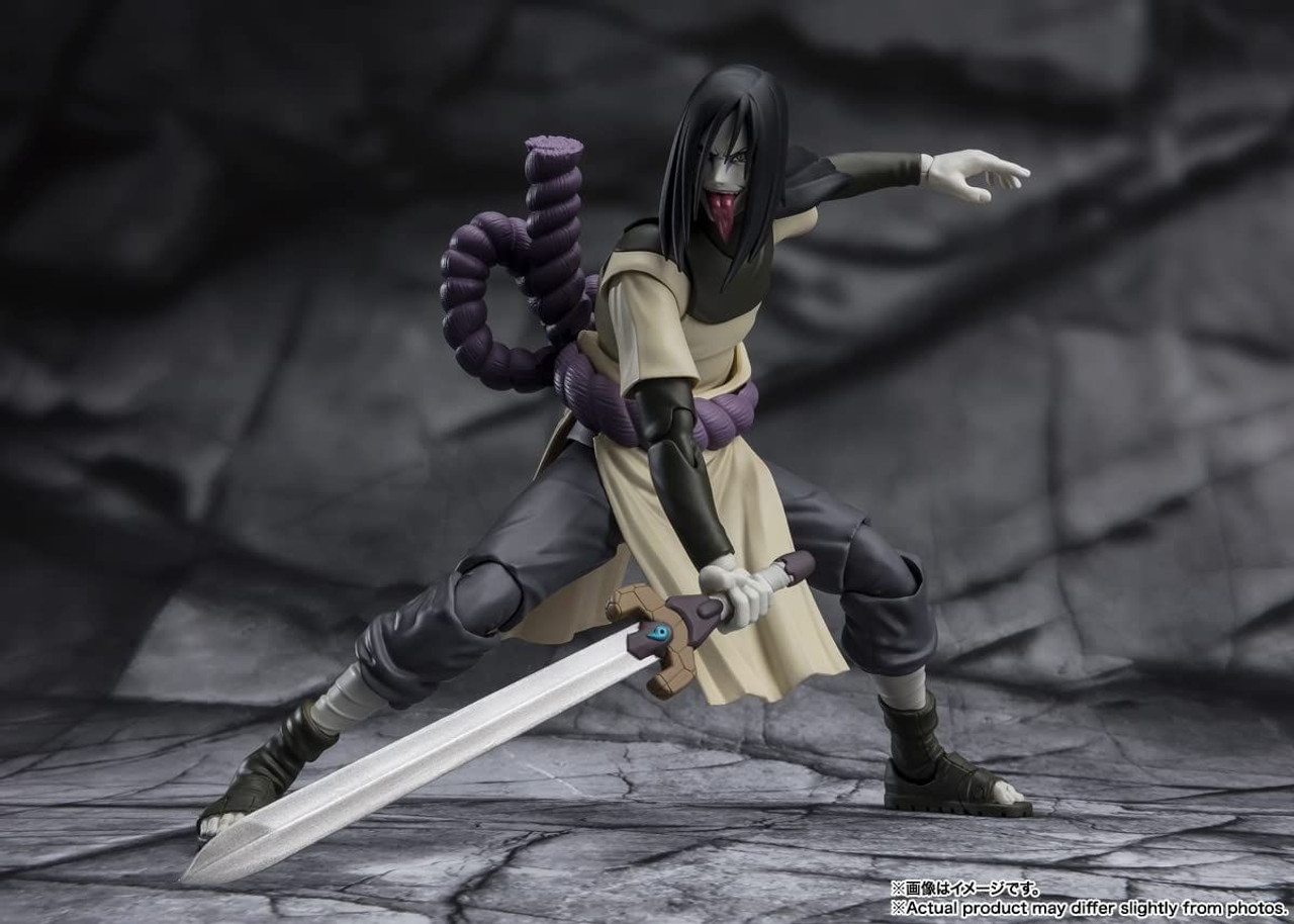 FIGURA S.H.FIGUARTS NARUTO OROCHIMARU SEEKER OF IMMORTALITY TAMASHII NATIONS