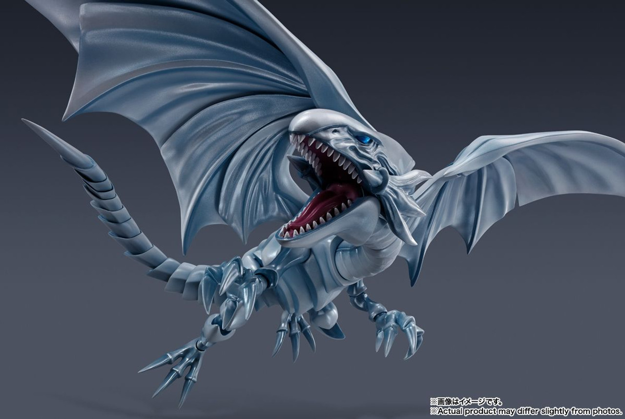 FIGURA S.H.MONSTERARTS YU-GI-OH! DUEL MONSTERS BLUE EYES WHITE DRAGON TAMASHII NATIONS