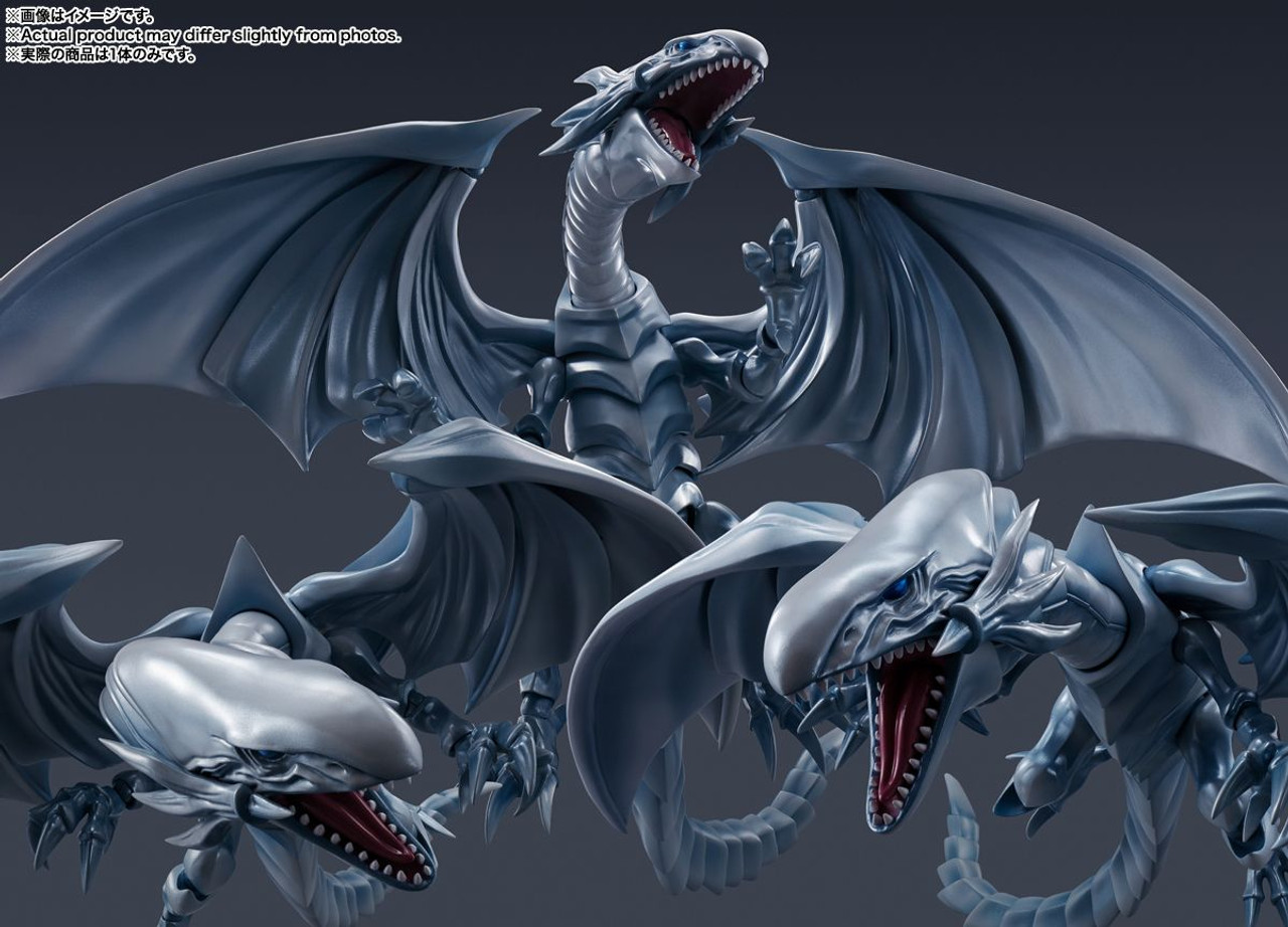 FIGURA S.H.MONSTERARTS YU-GI-OH! DUEL MONSTERS BLUE EYES WHITE DRAGON TAMASHII NATIONS