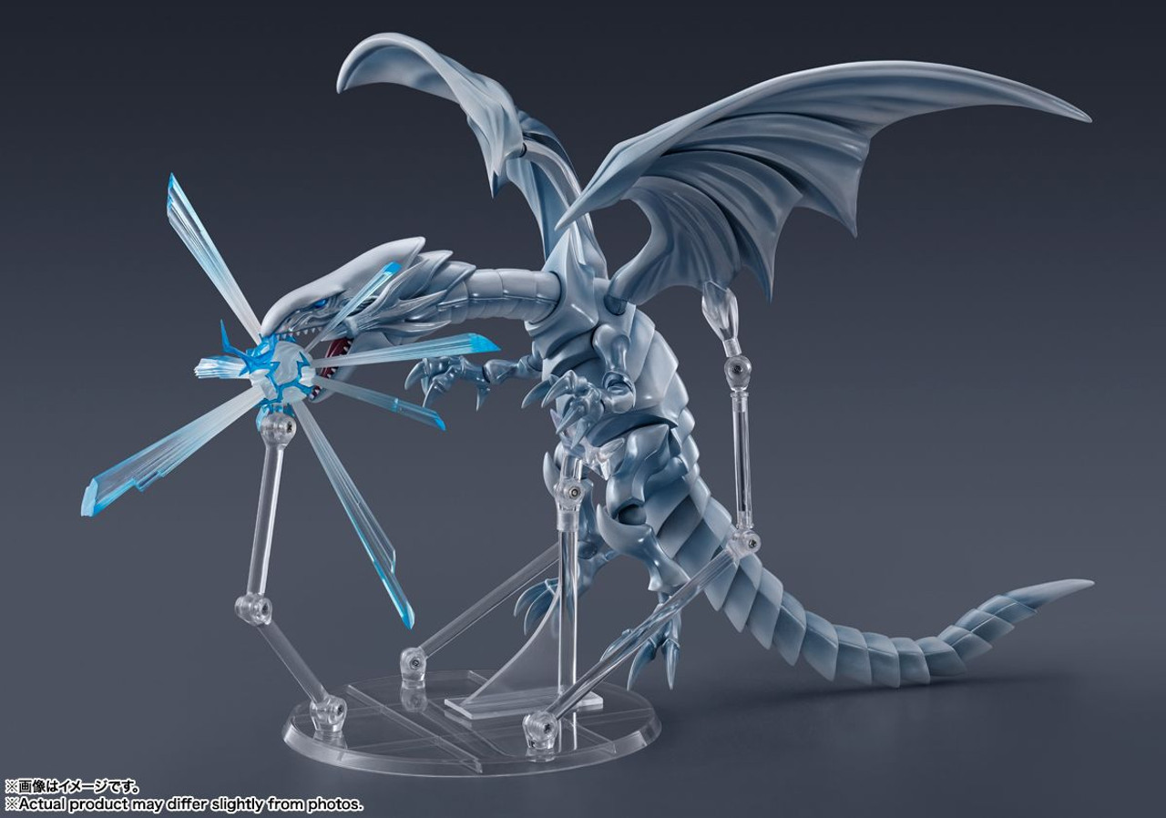 FIGURA S.H.MONSTERARTS YU-GI-OH! DUEL MONSTERS BLUE EYES WHITE DRAGON TAMASHII NATIONS