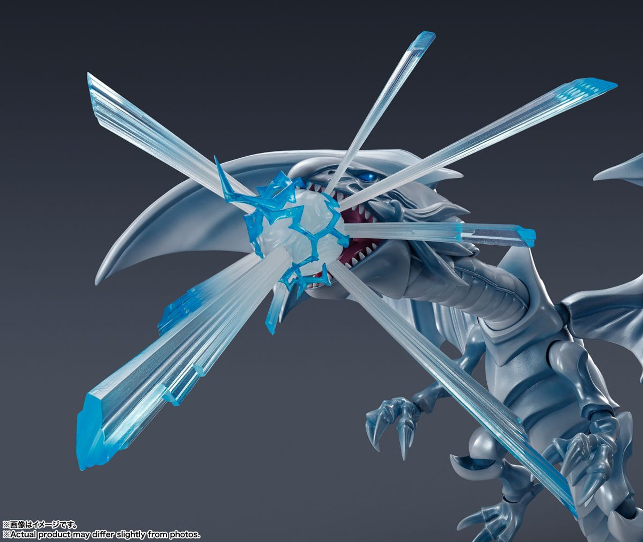 FIGURA S.H.MONSTERARTS YU-GI-OH! DUEL MONSTERS BLUE EYES WHITE DRAGON TAMASHII NATIONS