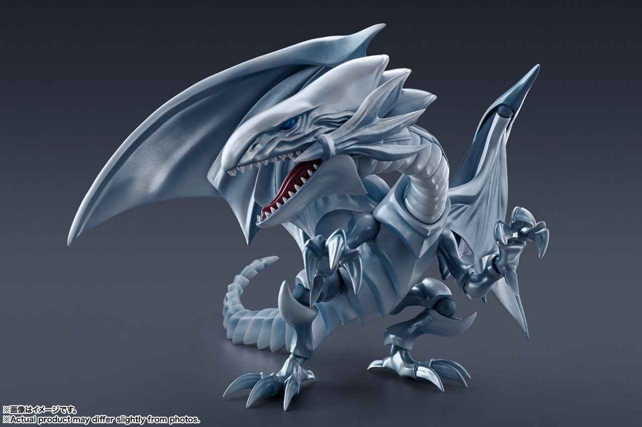 FIGURA S.H.MONSTERARTS YU-GI-OH! DUEL MONSTERS BLUE EYES WHITE DRAGON TAMASHII NATIONS