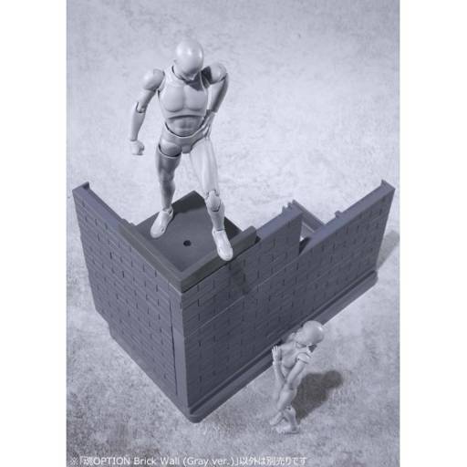 ACCESORIO OPTION BRICK WALL GRAY VER. TAMASHII NATIONS