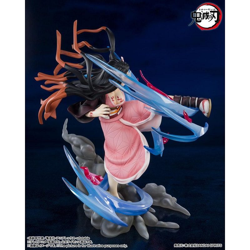 Nezuko Kamado Demon Advancing Figuarts Zero Tamashii Nations