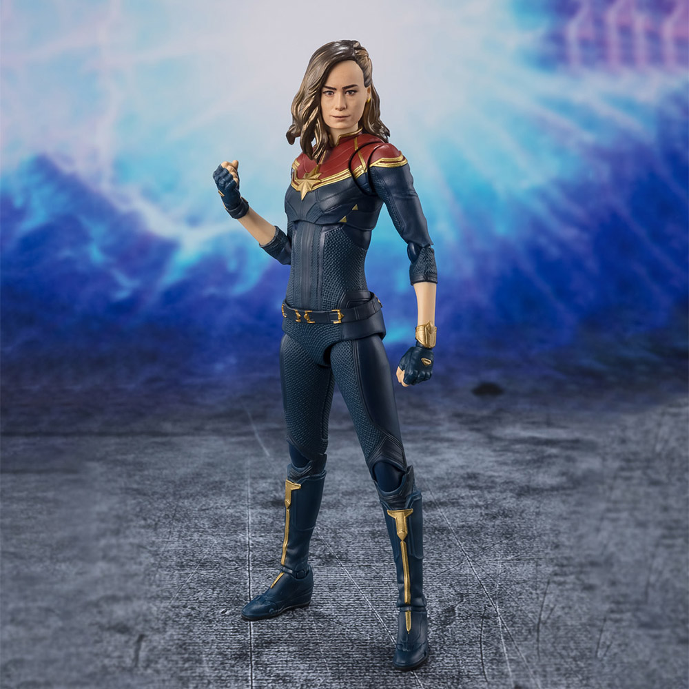 Captain Marvel The Marvels S.H.Figuarts Tamashii Nations