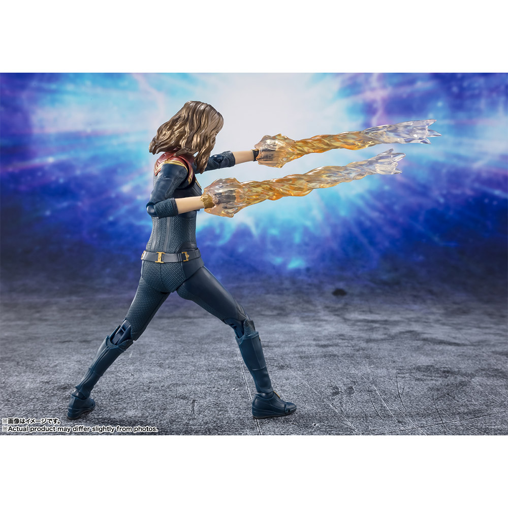 Captain Marvel The Marvels S.H.Figuarts Tamashii Nations