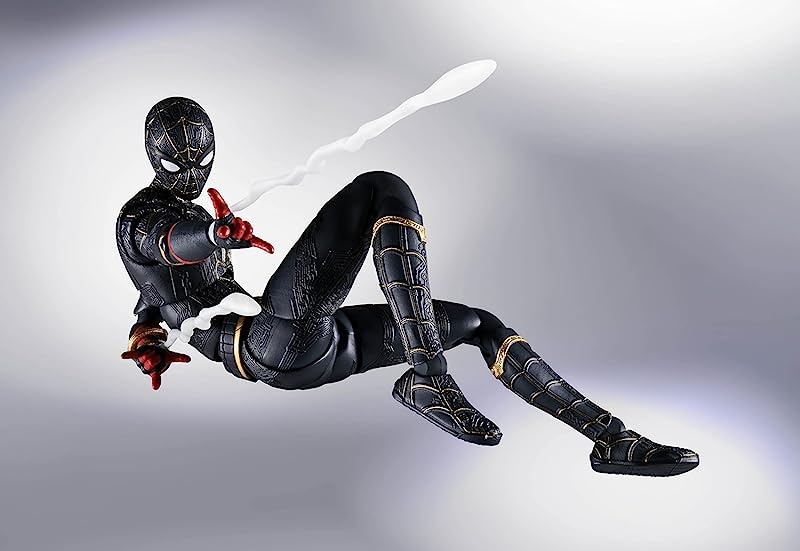 Spider Man Black And Gold Suit S.H Figuarts Tamashii Nations