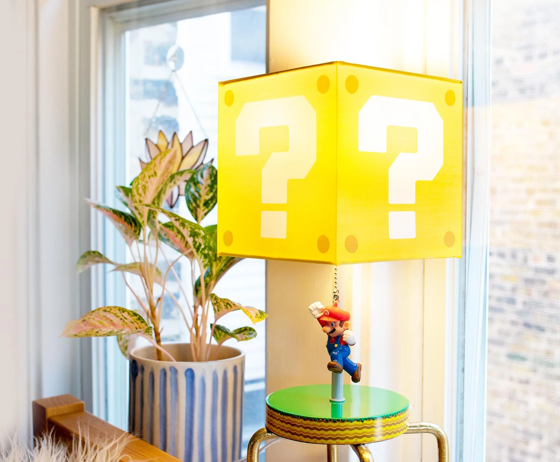 Lampara Question Block Super Mario Bros Paladone