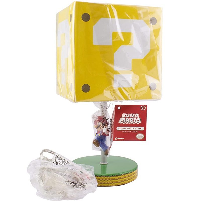 Lampara Question Block Super Mario Bros Paladone