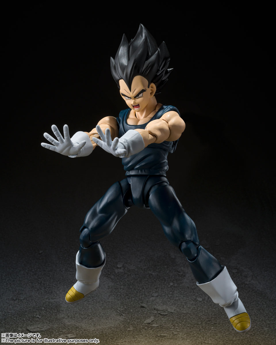 FIGURA ACCION S.H.FIGUARTS VEGETA SUPER HERO TAMASHII NATIONS