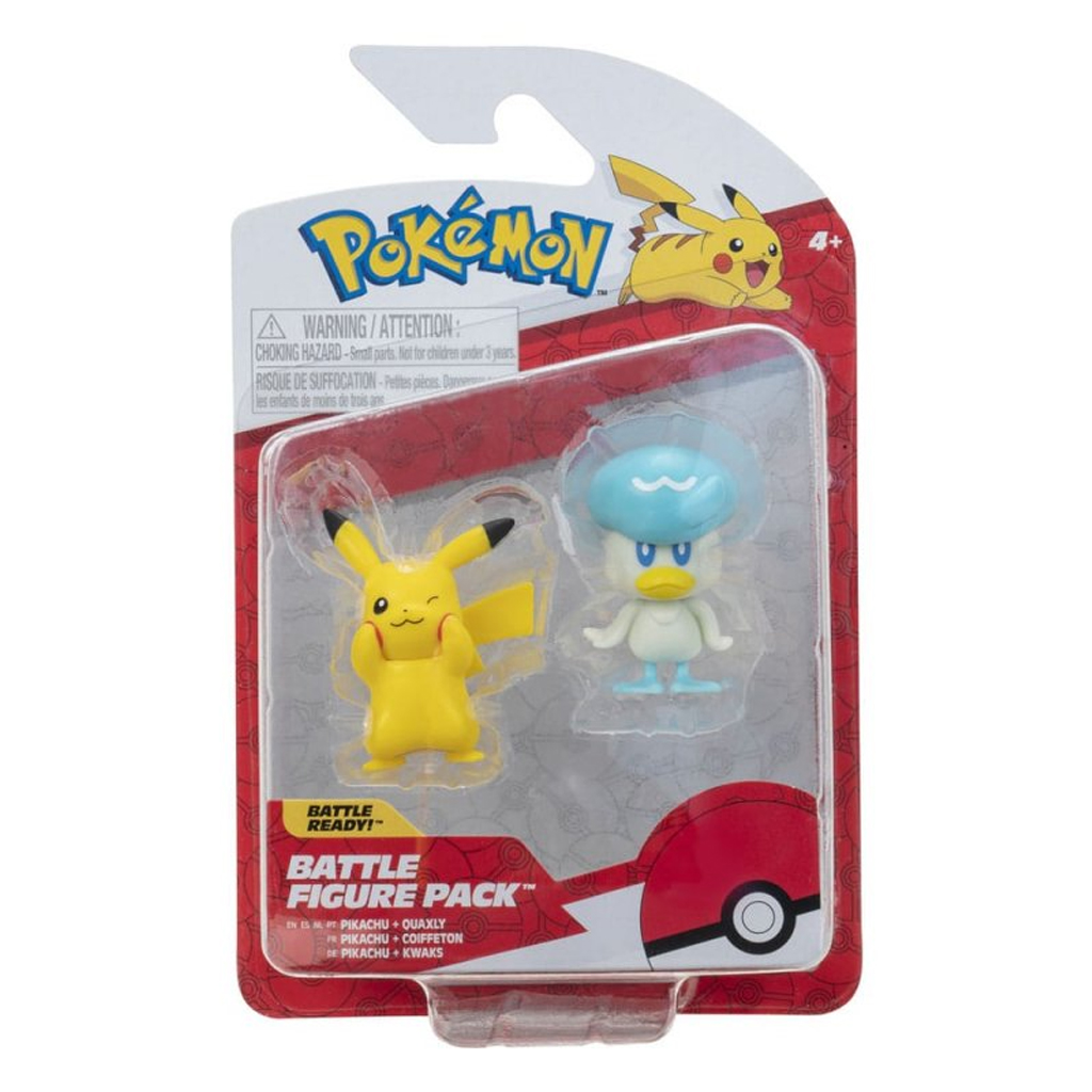 Figura Pokemon Pikachu y Coiffeton Jazwarez