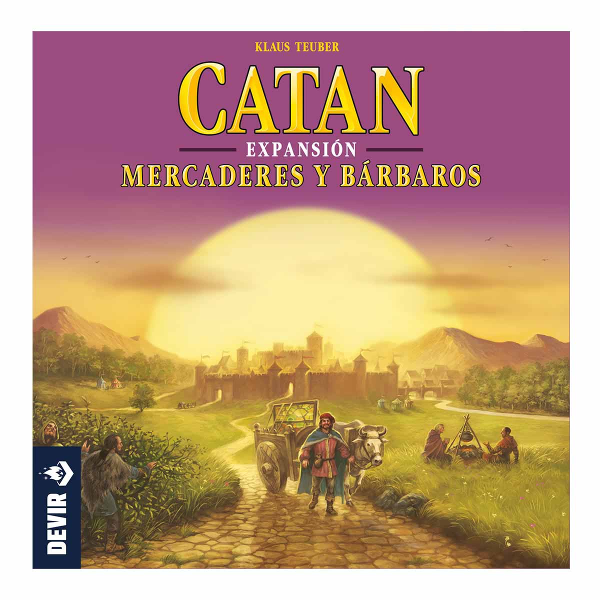 JUEGOS DE MESA CATAN MERCADERES Y BARBAROS 