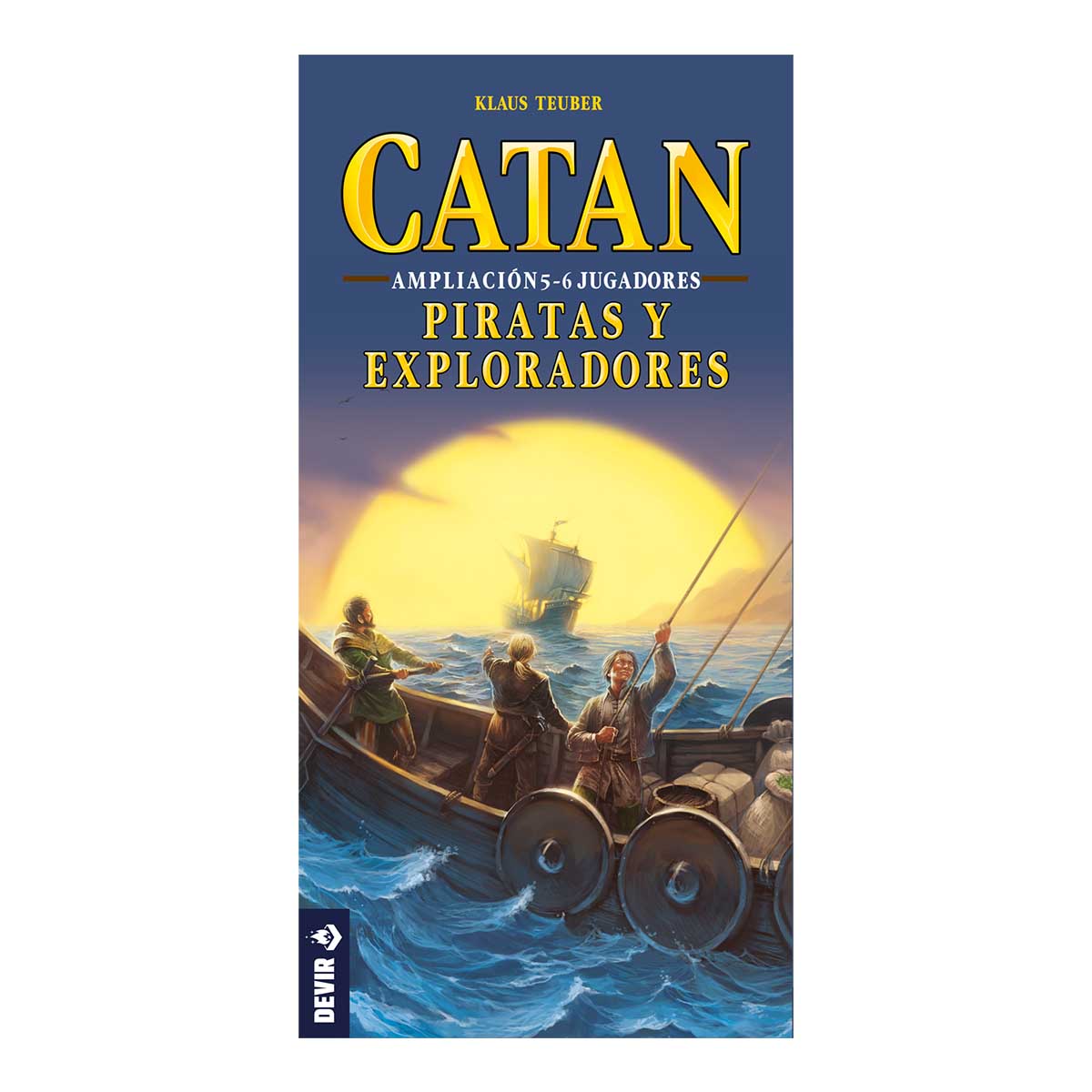 Juego de mesa Catan Piratas y Exploradores Exp 5-6 Jugadores