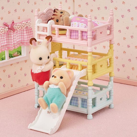 Set Literas Triples Sylvanian Families Epoch