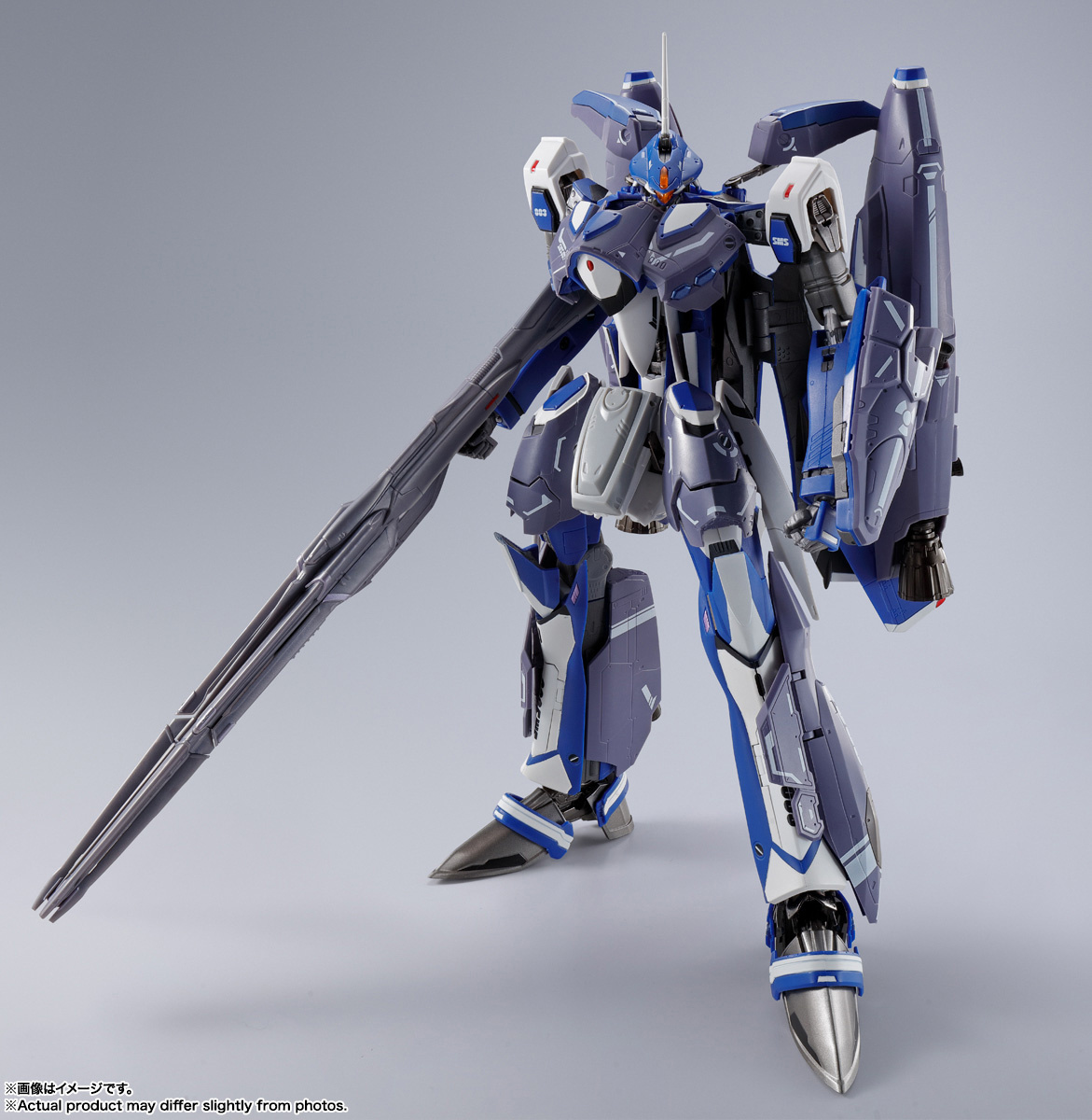 FIGURA ACCION DX CHOGOKIN VF-25G SUPER MESSIAH VALKYRIE MICHAEL BLANC USE REVIVAL VER. TAMASHII NATIONS