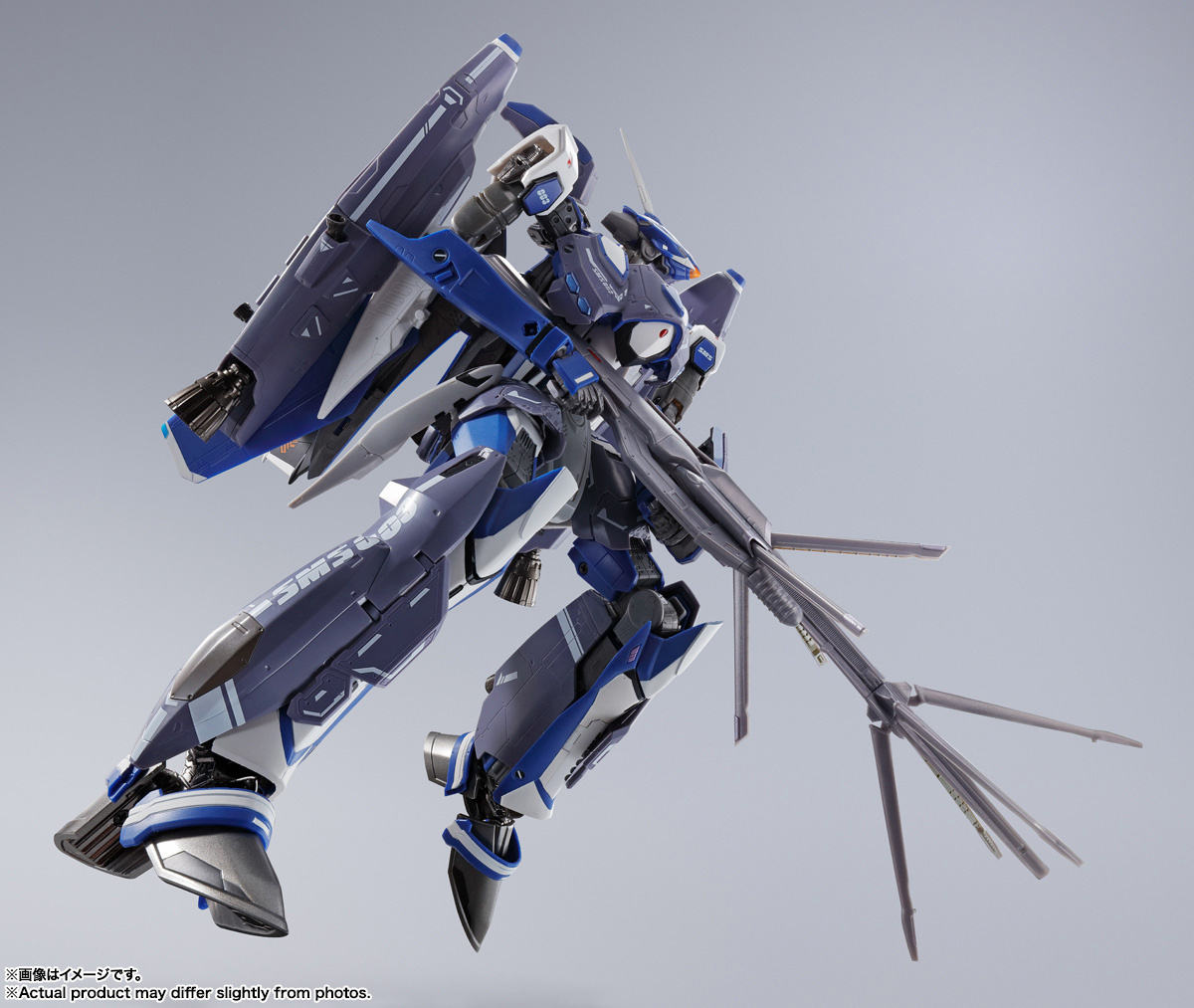 FIGURA ACCION DX CHOGOKIN VF-25G SUPER MESSIAH VALKYRIE MICHAEL BLANC USE REVIVAL VER. TAMASHII NATIONS