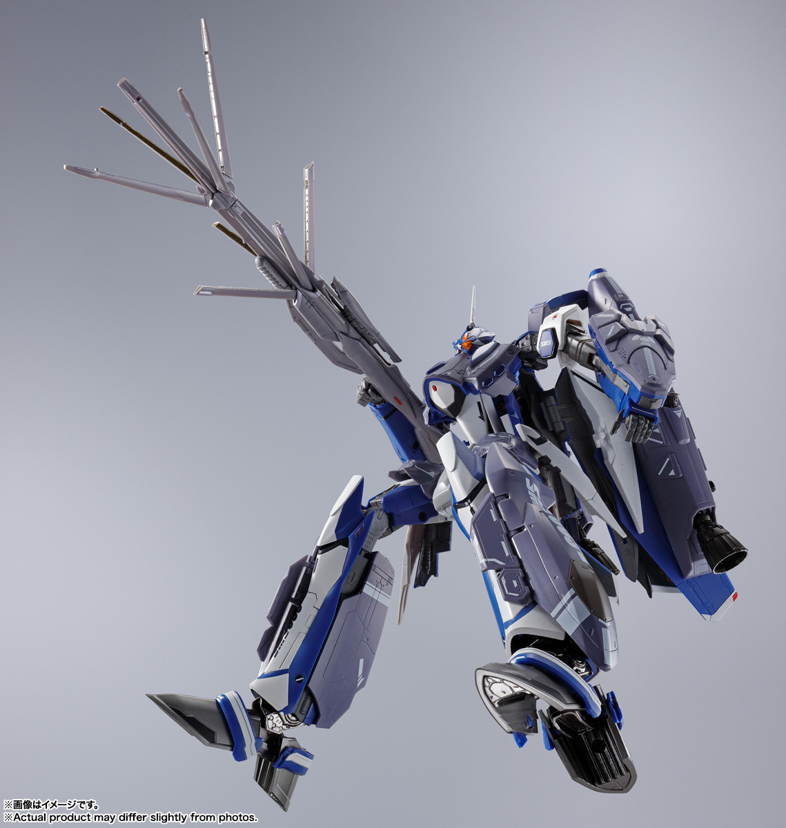FIGURA ACCION DX CHOGOKIN VF-25G SUPER MESSIAH VALKYRIE MICHAEL BLANC USE REVIVAL VER. TAMASHII NATIONS