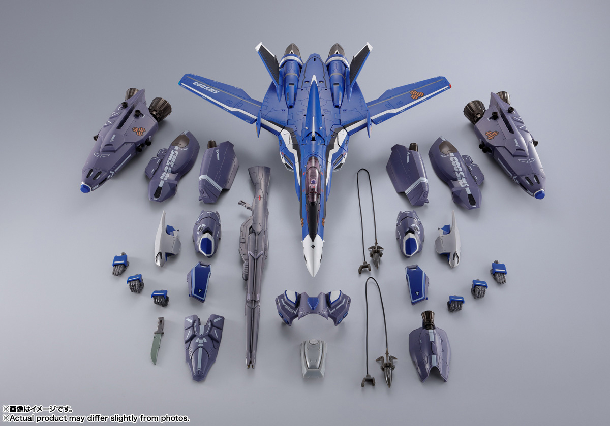 FIGURA ACCION DX CHOGOKIN VF-25G SUPER MESSIAH VALKYRIE MICHAEL BLANC USE REVIVAL VER. TAMASHII NATIONS