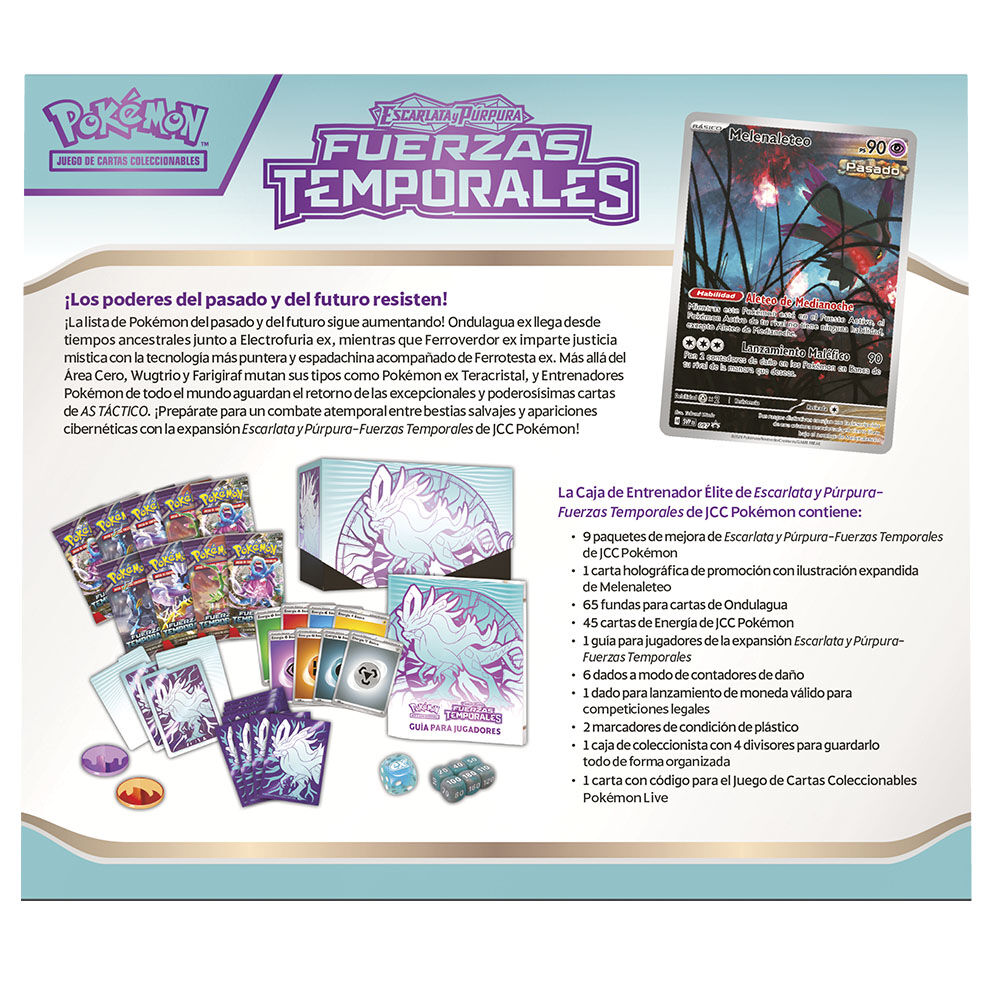 Pokemon TCG Temporal Forces Elite Trainer Box ESP