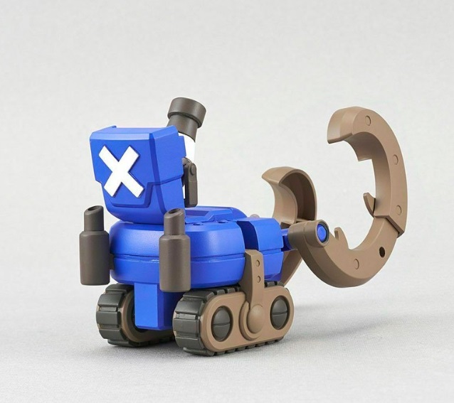 Model Kit Chopper Robo Super 3 Horn Dozer